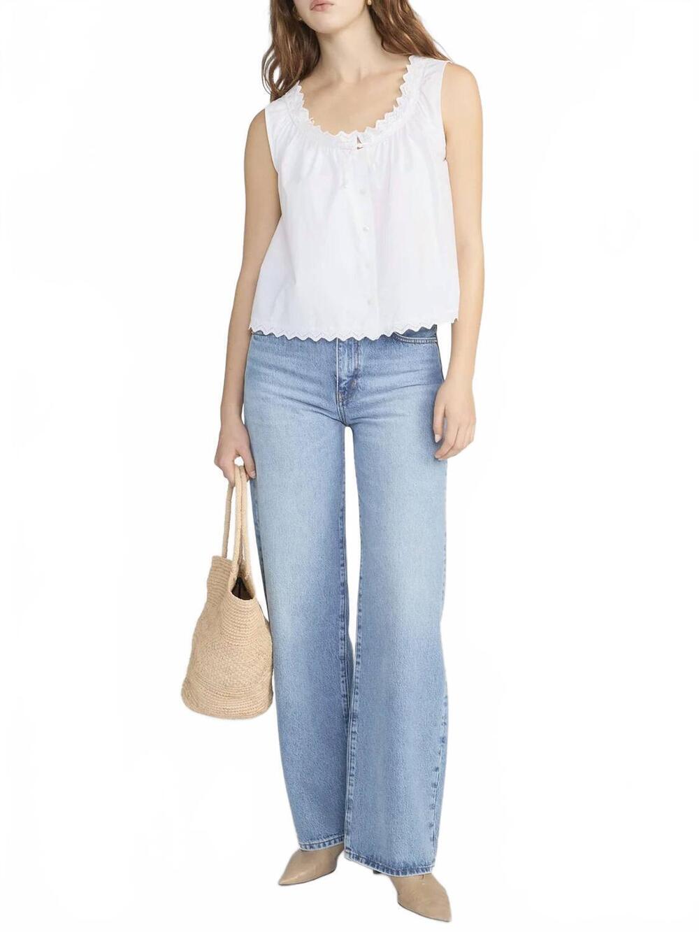 NEW FRAME women's the bow jeans in rapture